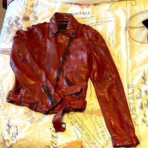 Leather jacket
